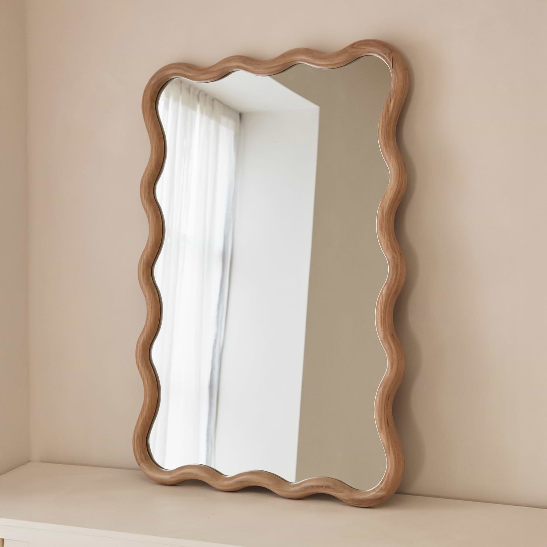 Miroir SAHEL Format Mural · Bois Clair — photo 3