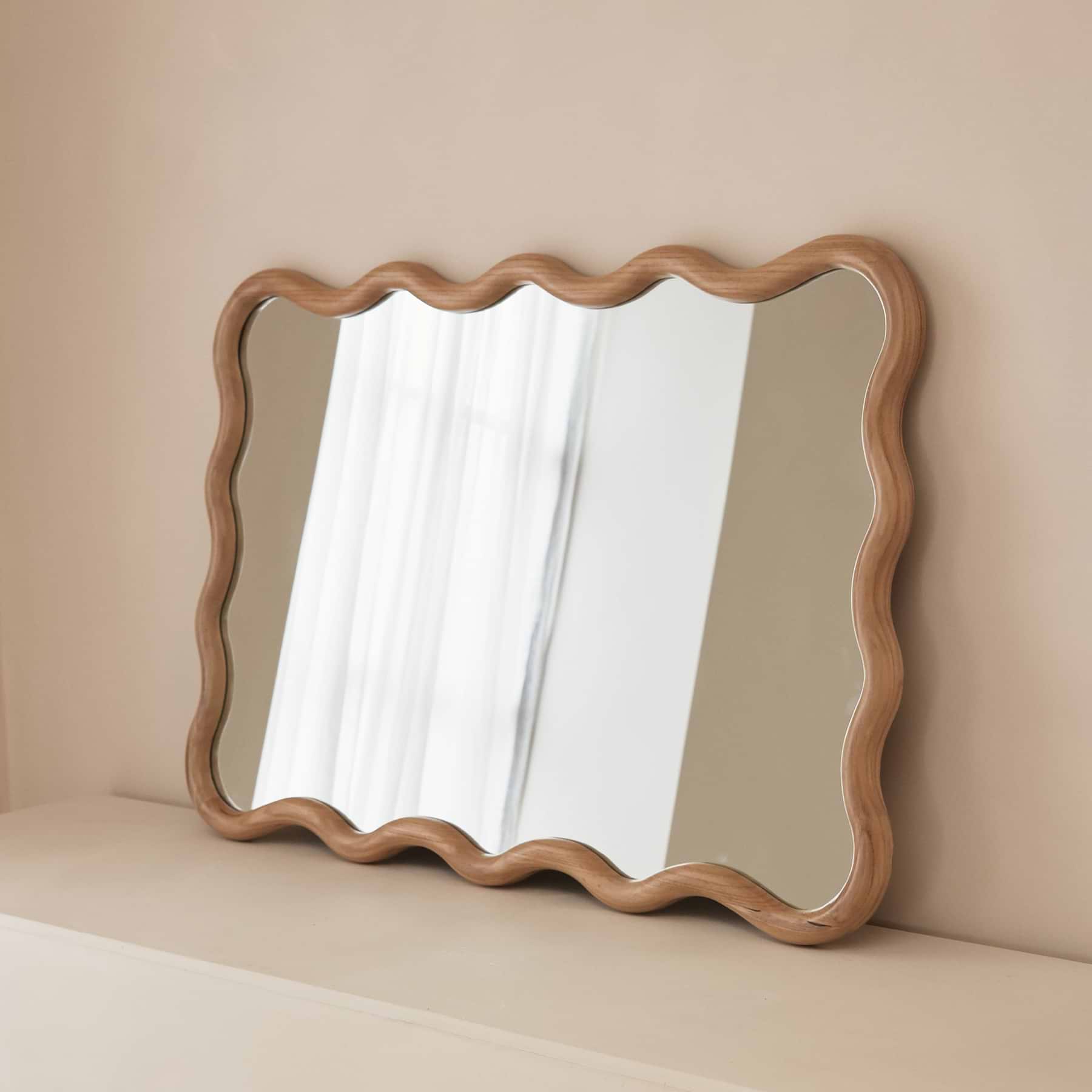 Miroir SAHEL Format Mural · Bois Clair — photo 5