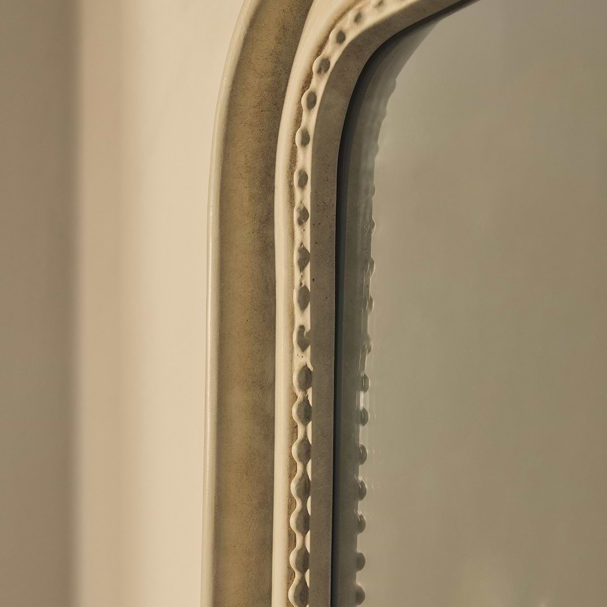James - Concrete Full Length Arched Mirror 189cm x 80cm