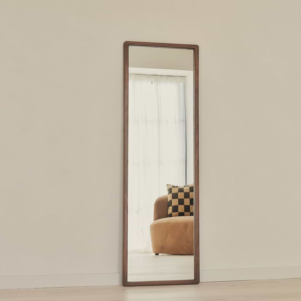 Arden Dark Full Length Wooden Mirror 140cm x 45cm