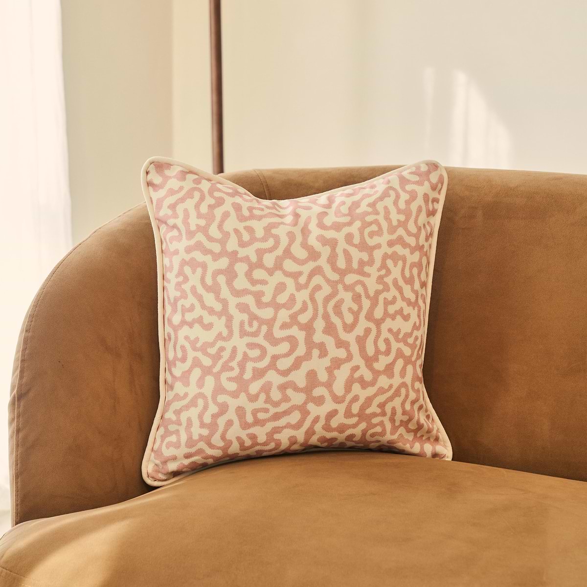 Pakko - Rose Printed Fabric Cushion