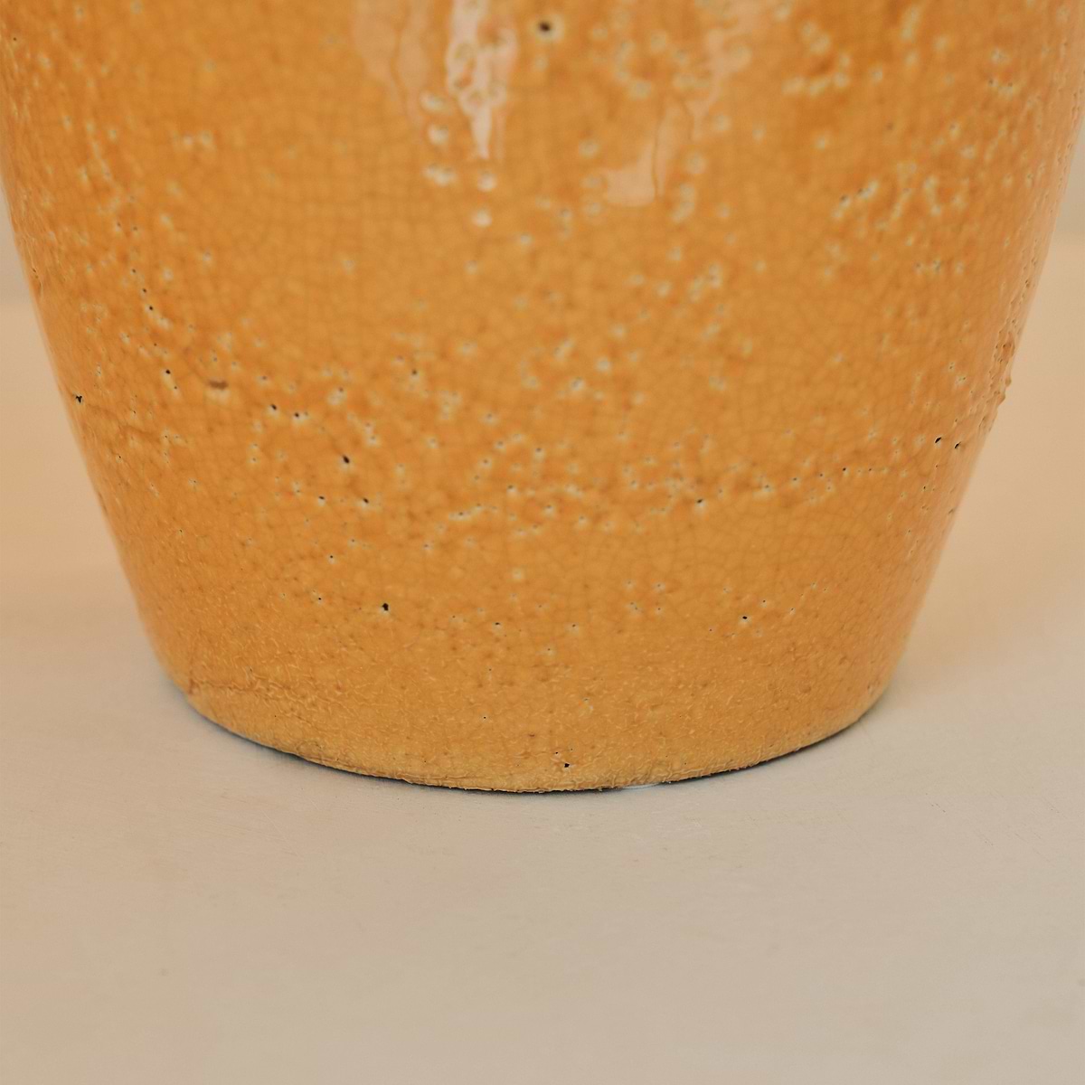 Portera - Ochre Gloss Ceramic Vase