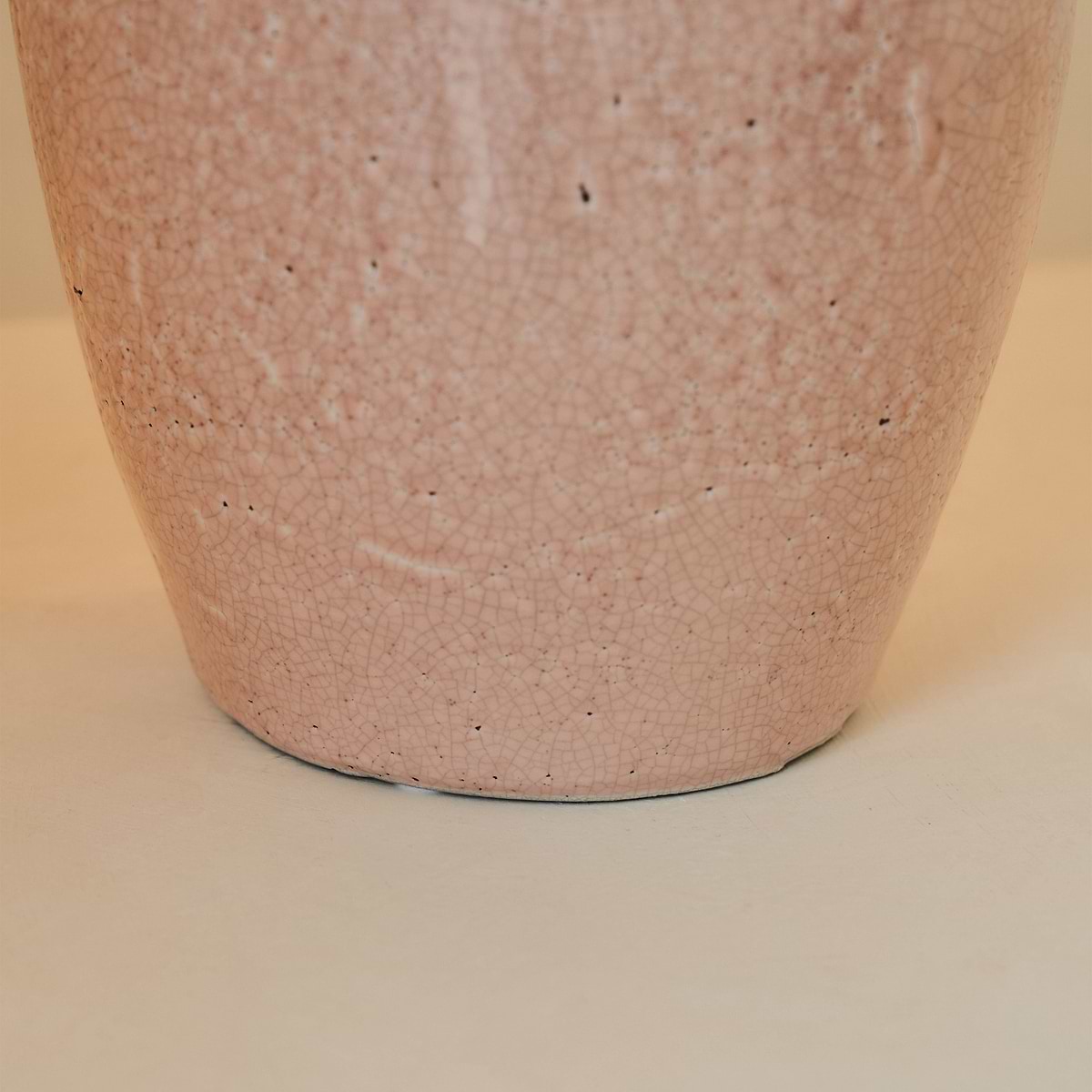 Portera - Blushed Pink Gloss Ceramic Vase