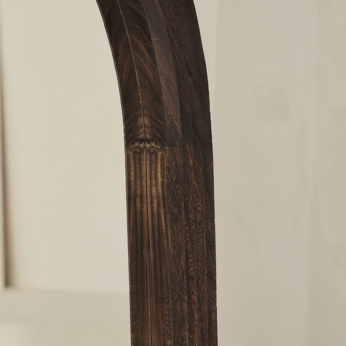 Luciana - Full Length Arched Charred Wood Mirror 180cm x 110cm