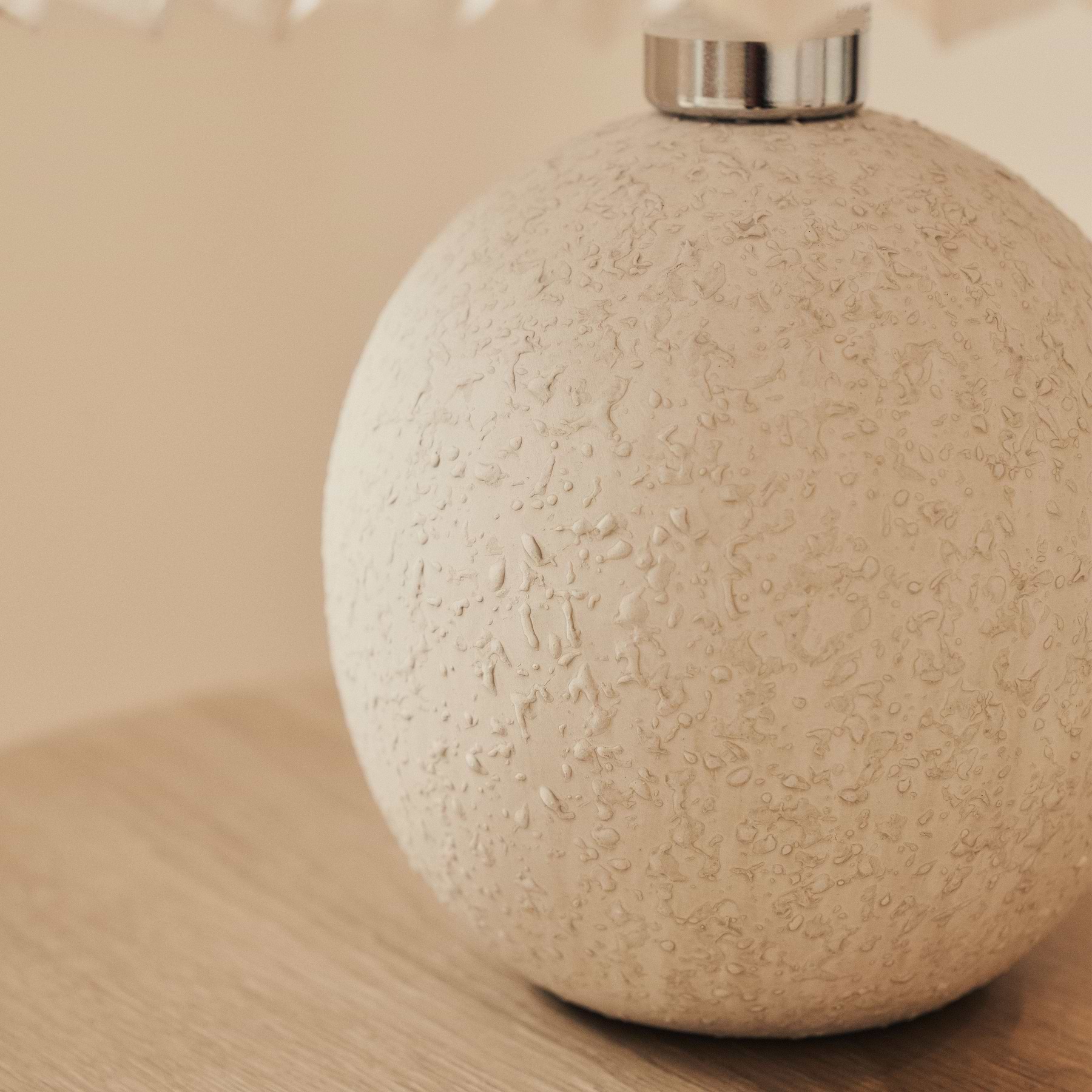 Corsica - Stone Ceramic Pleated Shade Table Lamp