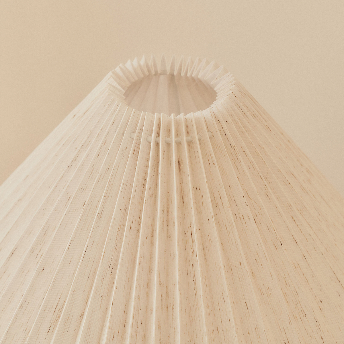 Sicily - Stone Ceramic Pleated Shade Table Lamp