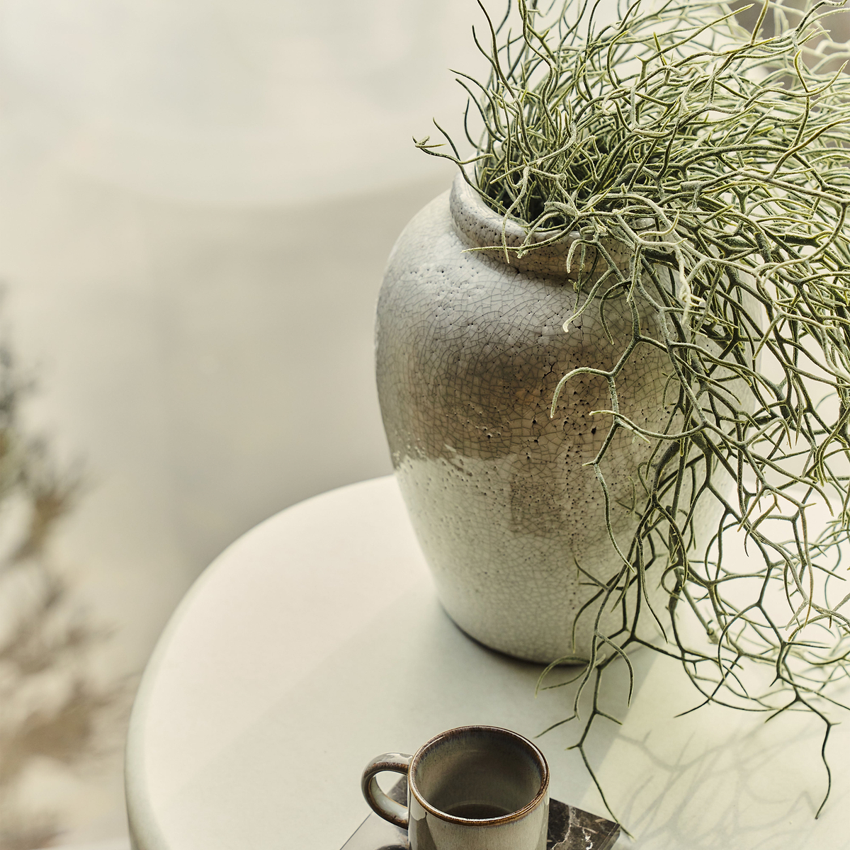 Portera - Ivory Gloss Ceramic Vase