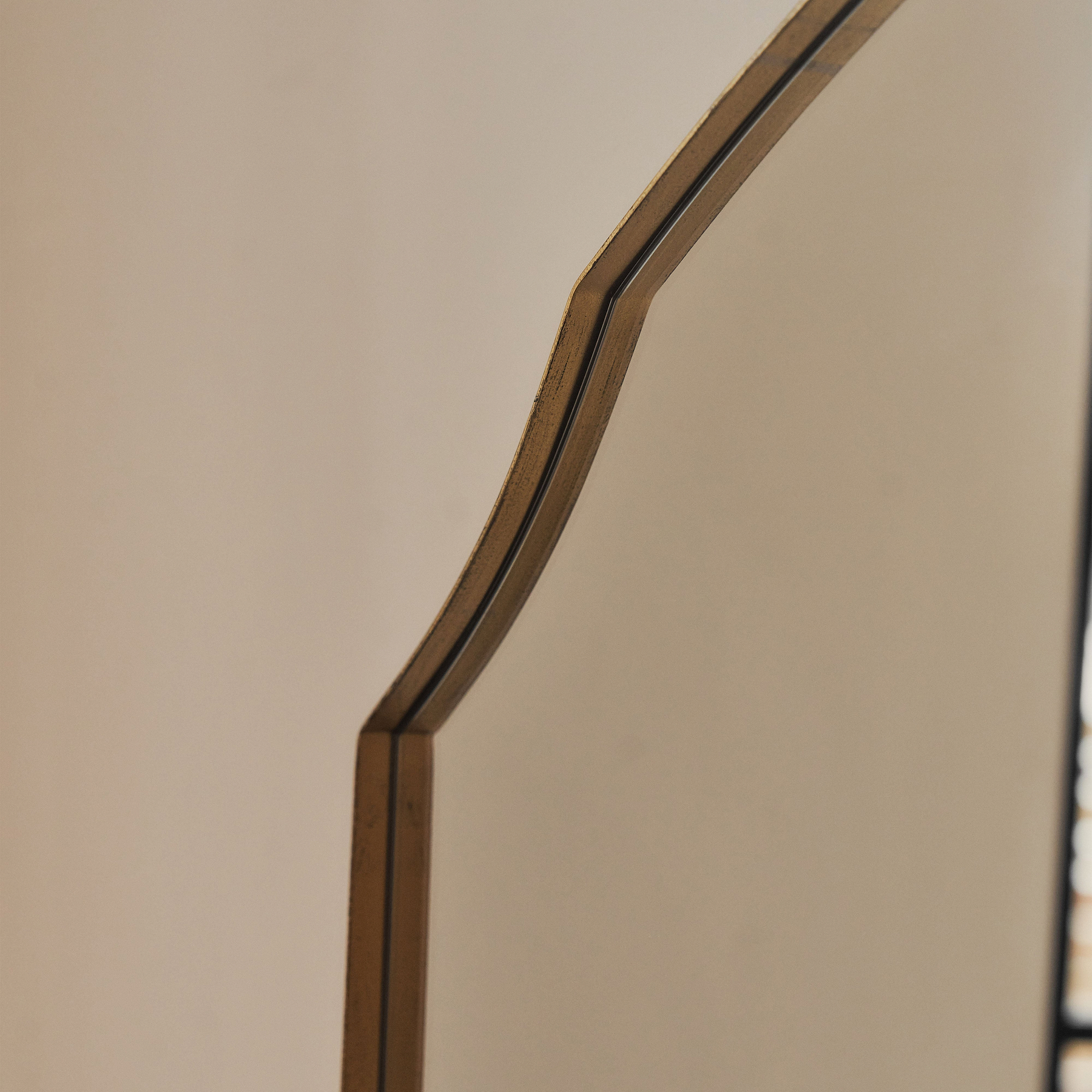 Miroir BAHIA Doré · 120×90 cm — photo 3