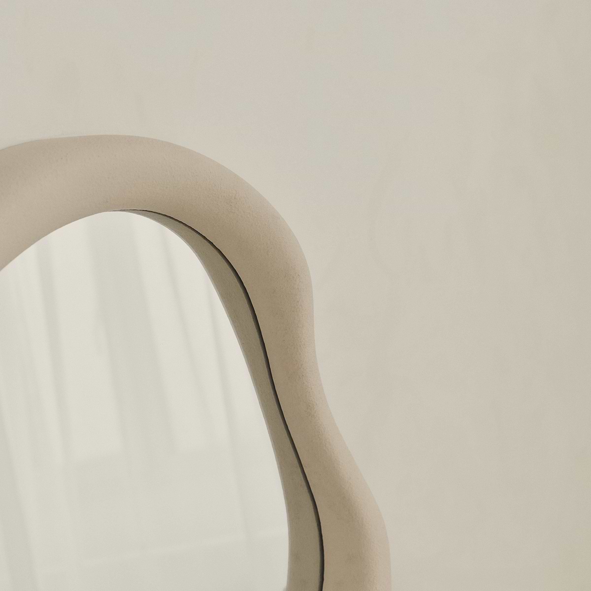 Wabi-Sabi - Concrete Irregular Wall Mirror 80cm x 72cm