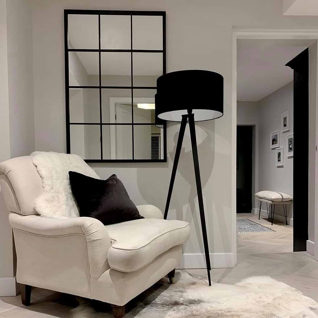 Brooklyn Large Metal Wall Mirror 120cm x 80cm