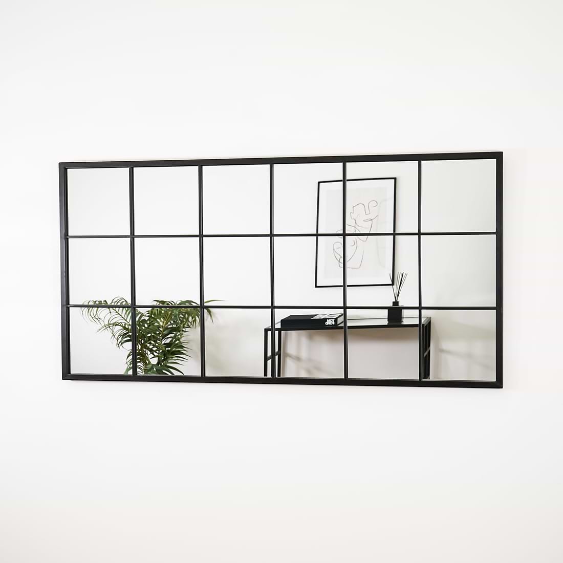 Brooklyn Large Metal Mirror 140cm x 70cm