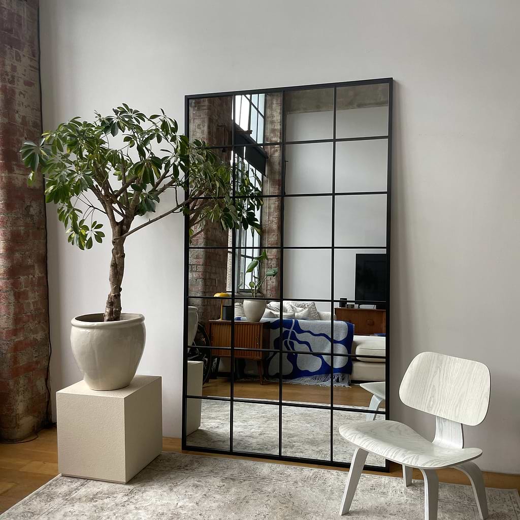 Brooklyn Full Length Extra Large Metal Mirror 210cm x 120cm