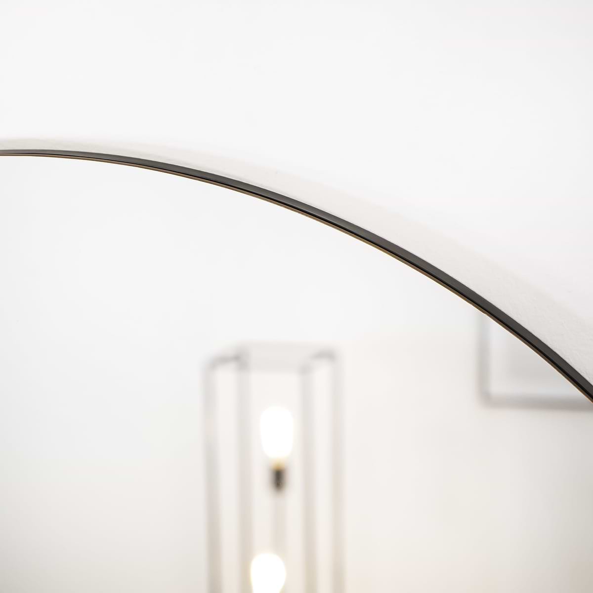 Large Frameless Arched Full Length Mirror arch