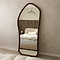 Aaliyah - Full Length Dark Wood Irregular Mirror 180cm x 80cm