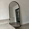 Arcus - Full Length Arched Black Extra Large Metal Mirror 200cm x 90cm