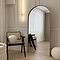 Arcus - Full Length Arched Gold Large Metal Mirror 170cm x 80cm