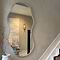 Ava - Ecru Pond Shaped Irregular Mirror 125cm x 65cm