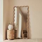 Marea - Light Wood Wavy Retro Full Length Mirror 170cm x 80cm