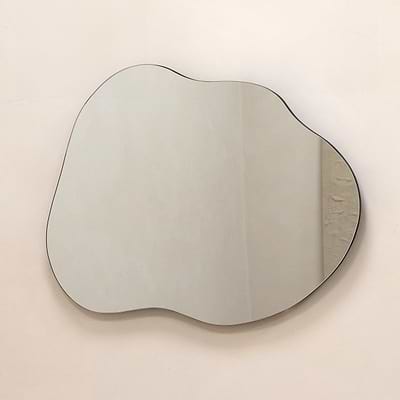 Edge - Frameless Irregular Pond Mirror 84cm x 64cm