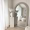 Luciana - Full Length Arched Concrete Mirror 180cm x 110cm