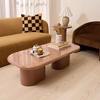 Rivington - High Gloss Mocha Large Rectangular Coffee Table