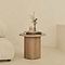 Madison - Washed Wood Round Wooden Side Table