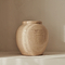 Cyra - Beige Gloss Ceramic Vase