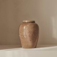 Portera - Caramel Gloss Ceramic Vase