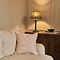 Pakko - Rose Printed Fabric Square Cushion