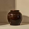 Cyra - Chocolate Gloss Ceramic Vase