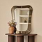 Florence - Bronze Bevelled Edge Art Deco Overmantle Mirror 90cm x 70cm