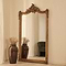 Francesca - Gold Arched Ornate Full Length Mirror 185cm x 100cm