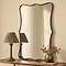 Elise - Antique Bronze Art Deco Metal Overmantle Mirror 120cm x 80cm