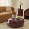 Rivington - High Gloss Burgundy Large Pebble Coffee Table