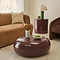 Rivington - High Gloss Burgundy Large Pebble Coffee Table