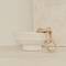 Toledo - Large White Textured Terracotta Bowl