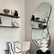 Edge - Large Frameless Irregular Pond Mirror 120cm x 70cm