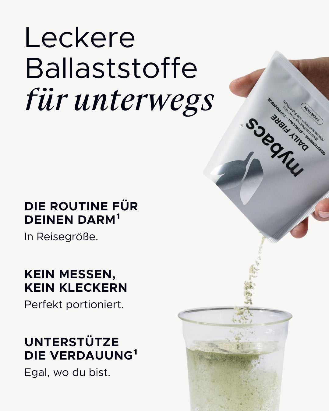 Daily Fibre Travel Pack