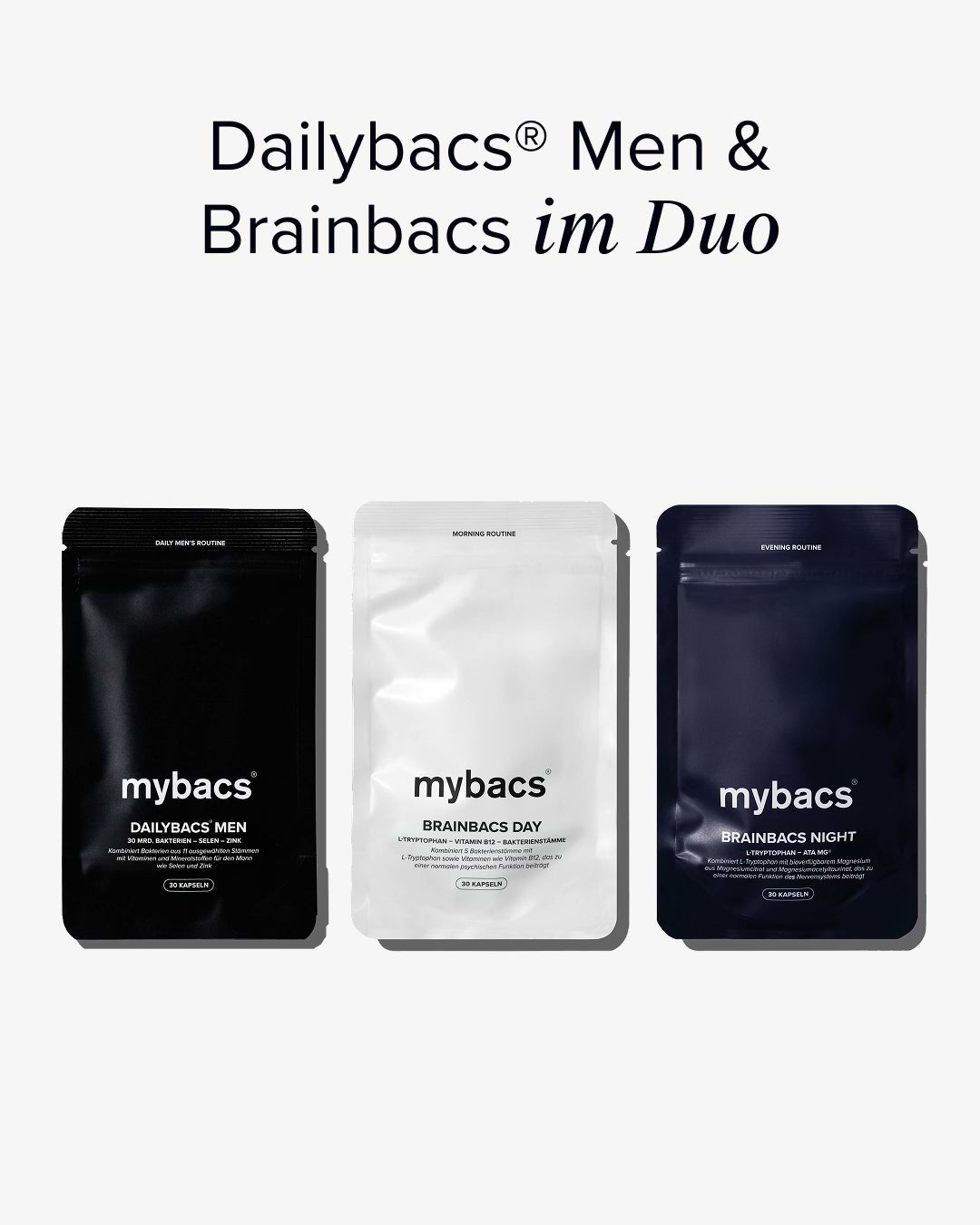 Gut & Brain Duo for Him