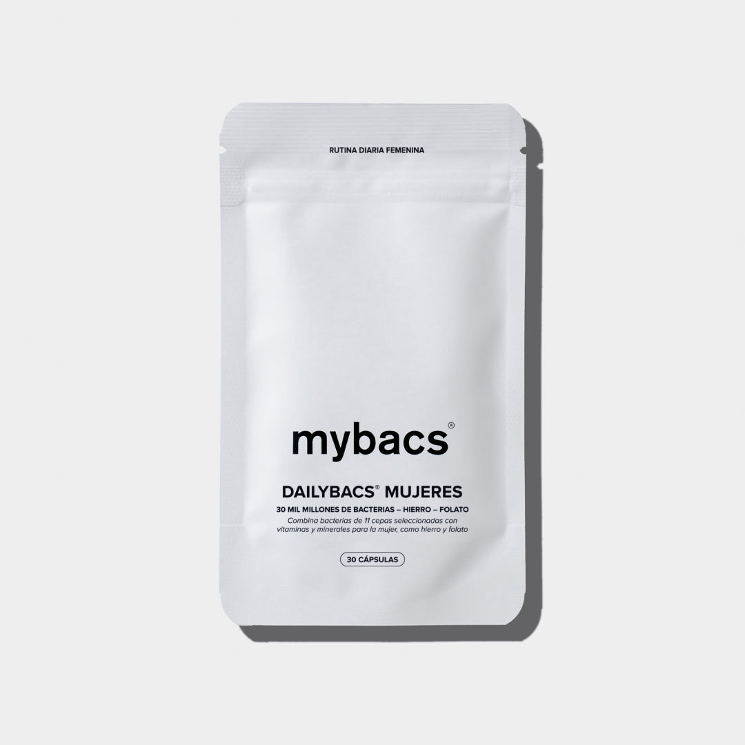Dailybacs® Mujeres. Probiótico para mujeres de mybacs: Envase del producto