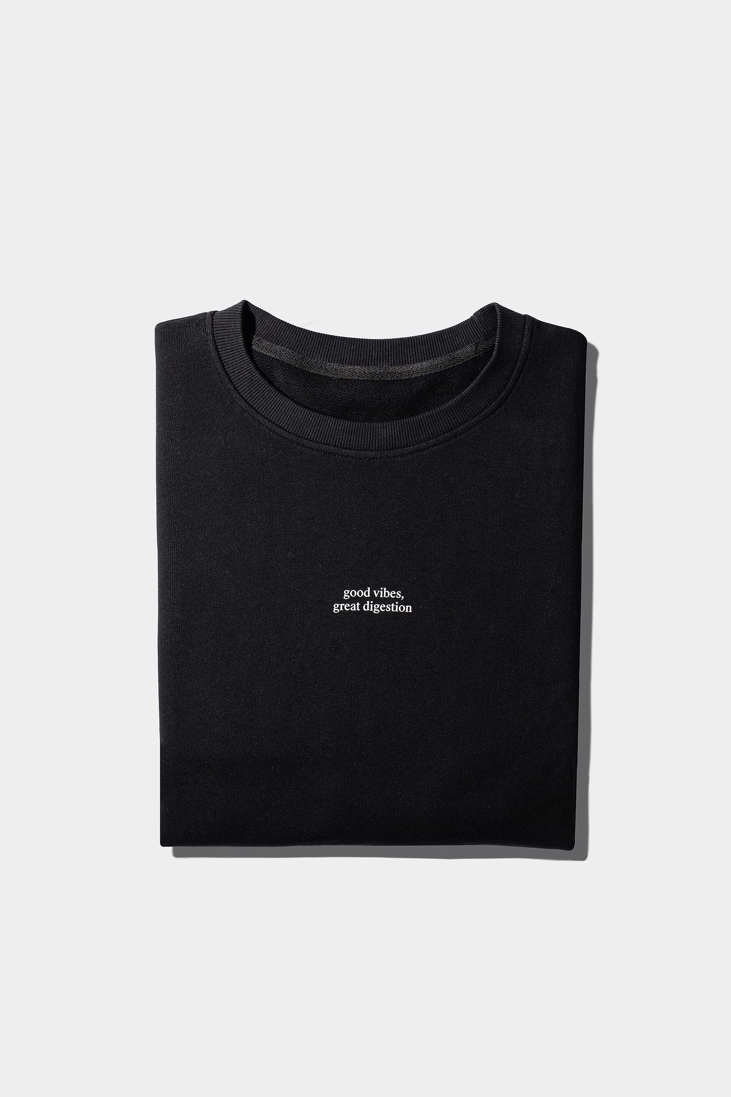 Sweatshirt "Good vibes, great digestion"