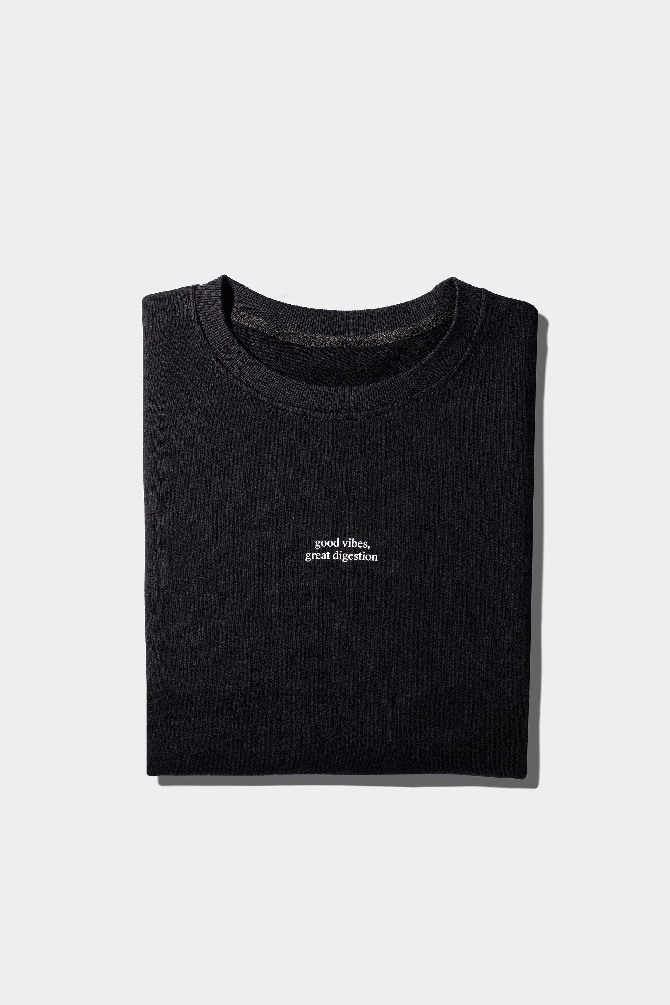 Sudadera "Buenas vibras, gran digestión"