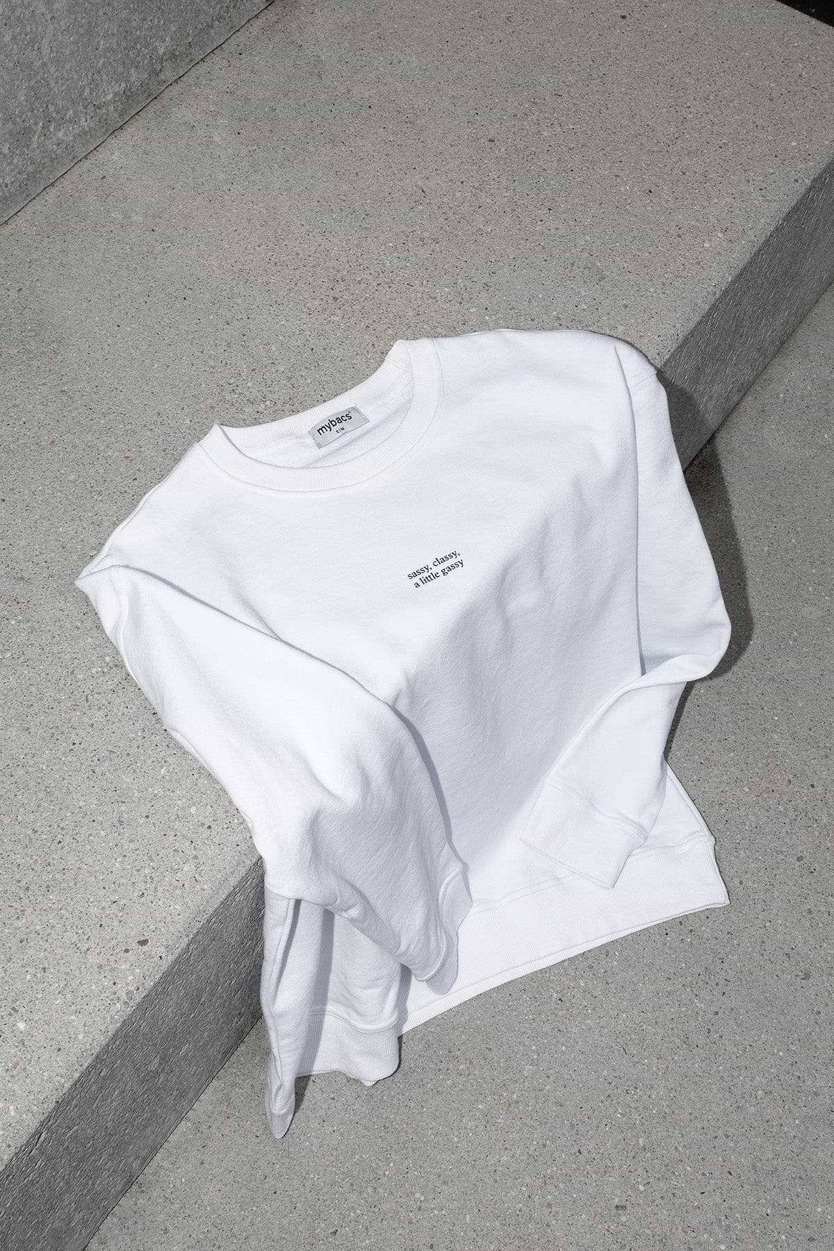 Sudadera "Sassy, classy, a little gassy"