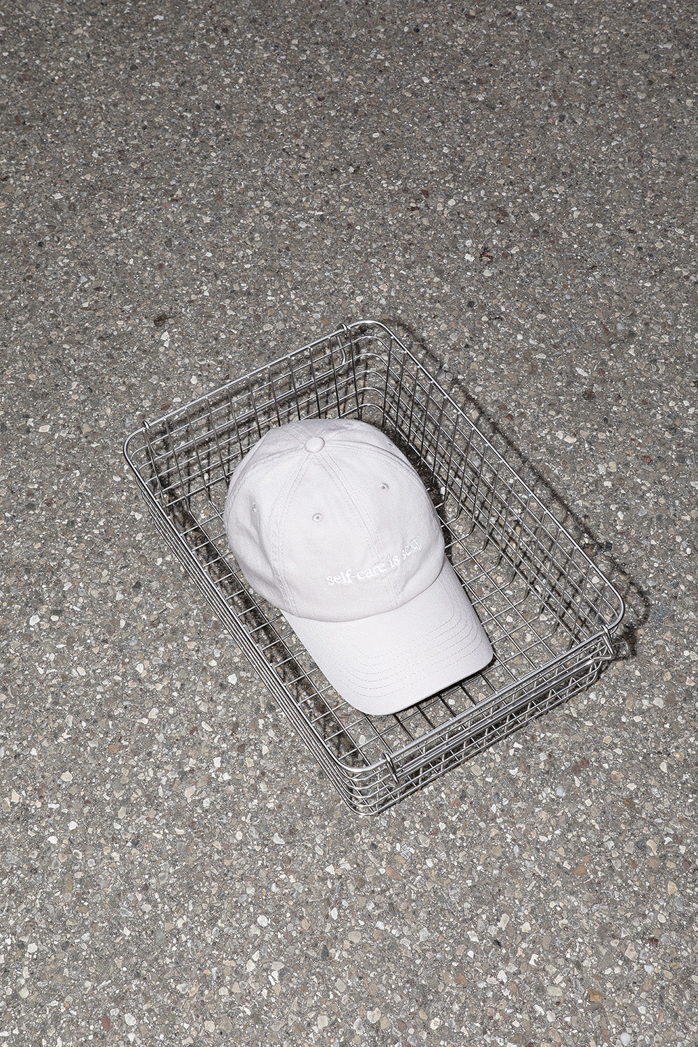 Cap "self-care is sexy" grey