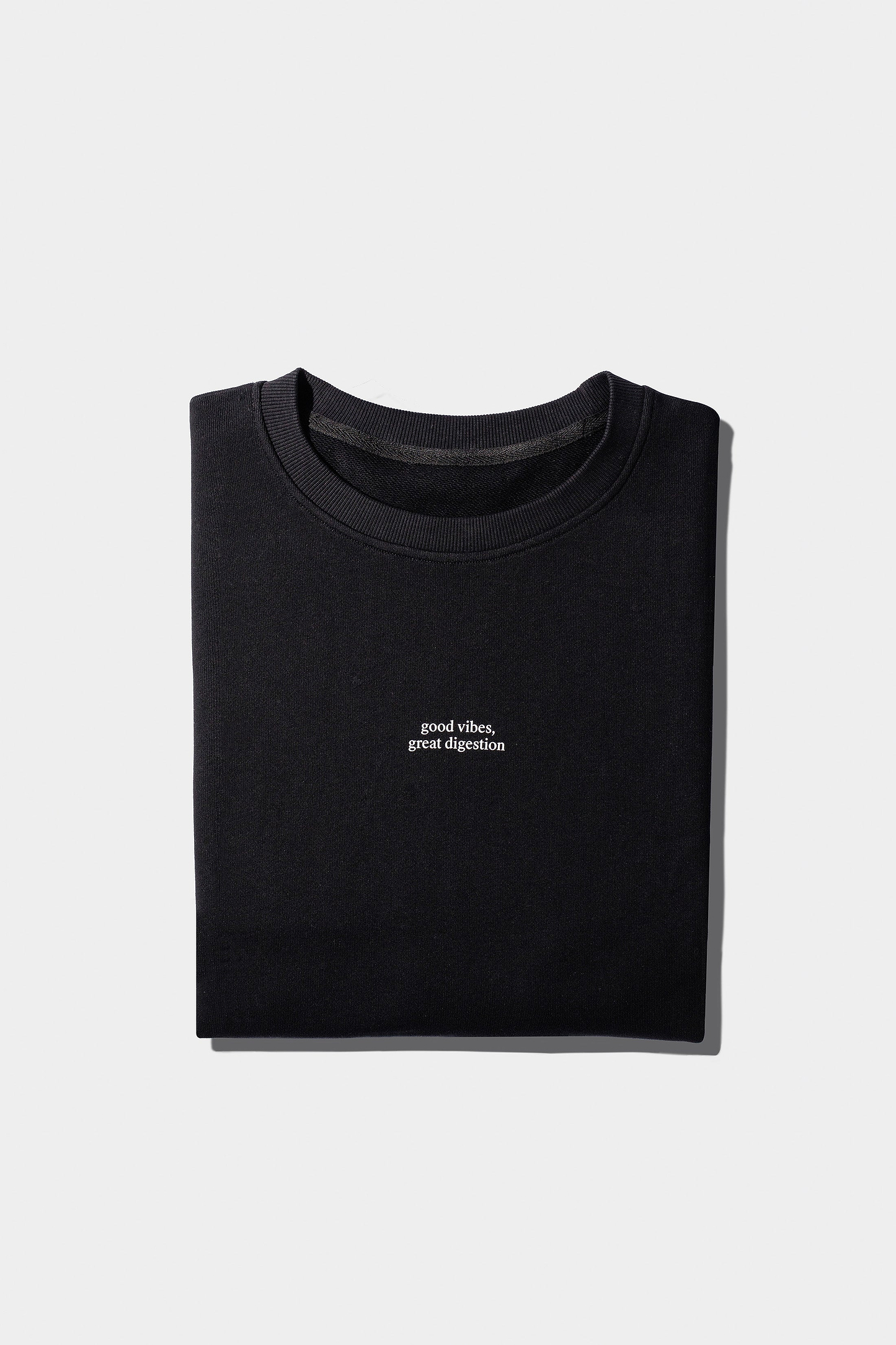 Sweatshirt "Good vibes, great digestion"
