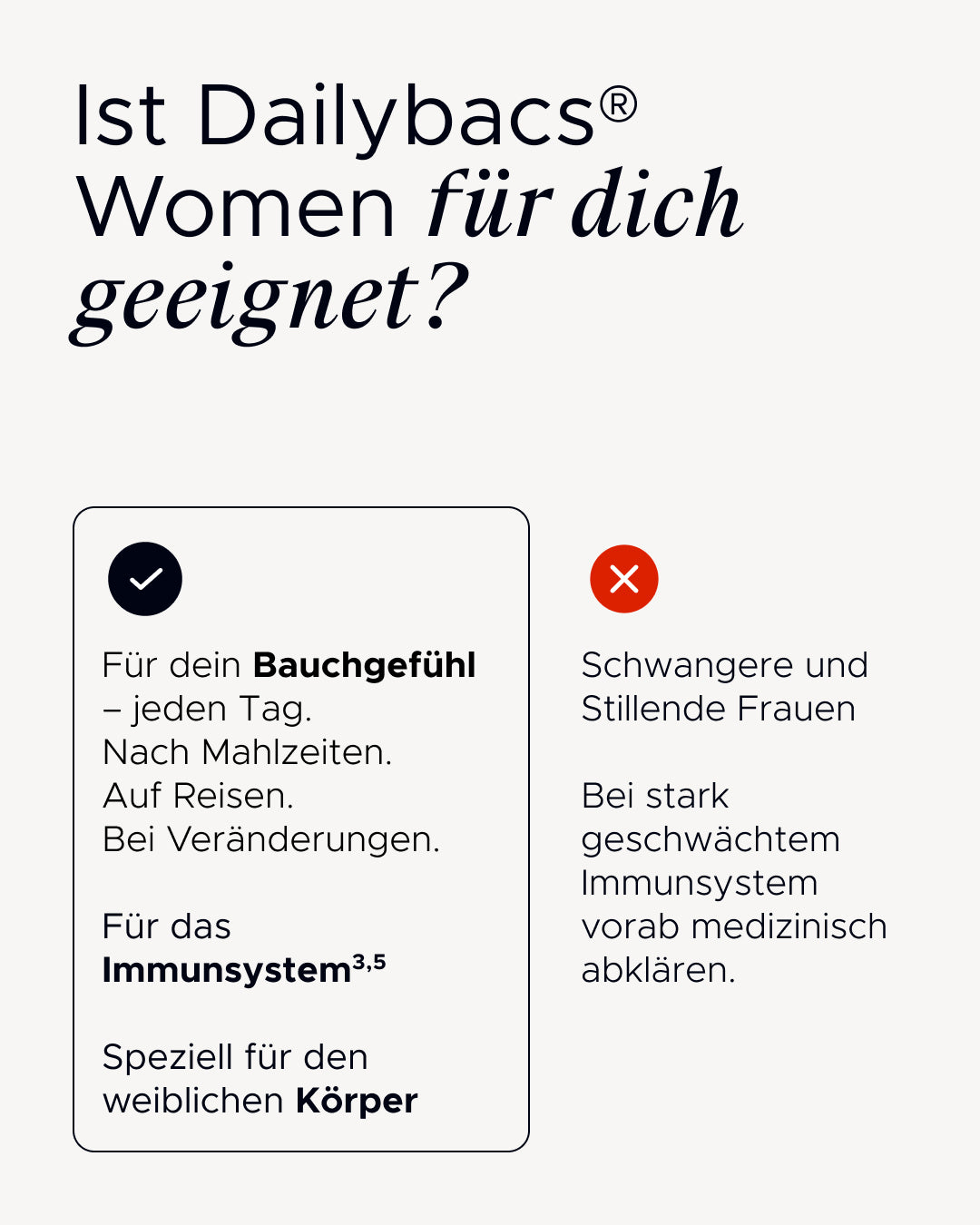 Dailybacs® Women