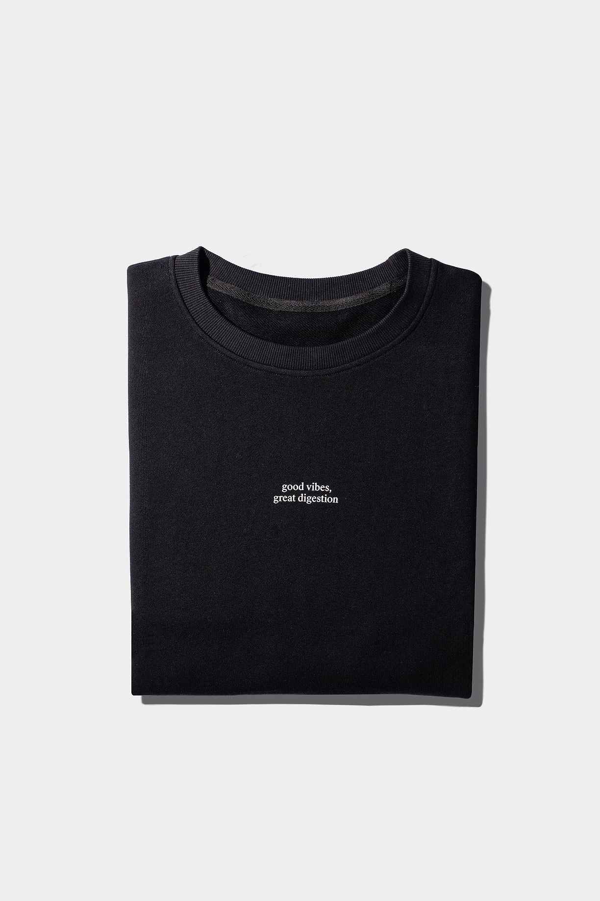 Sweatshirt "Good vibes, great digestion"