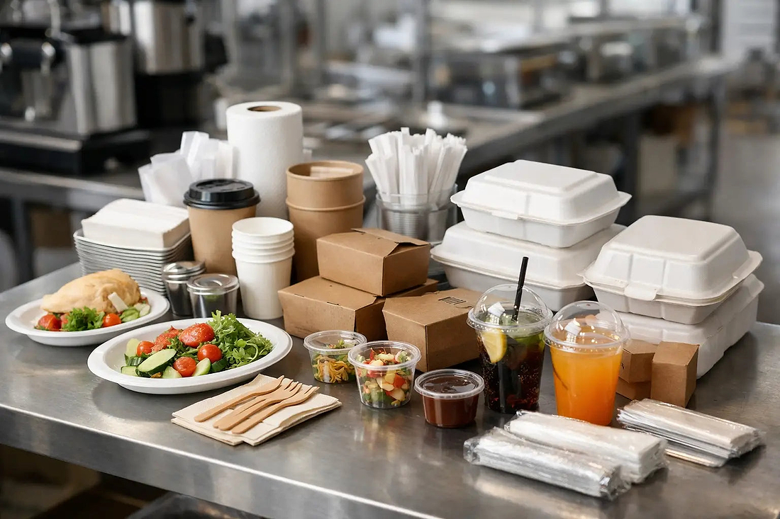 ציוד חד פעמי לאירועים לפי סוג האירוח
