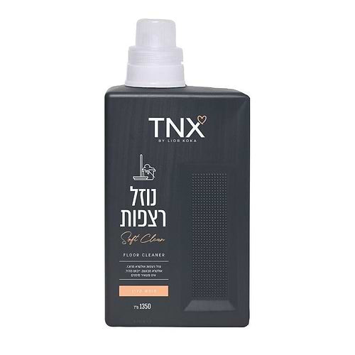 TNX נוזל רצפות 1350 מיליליטר סופט קלין
