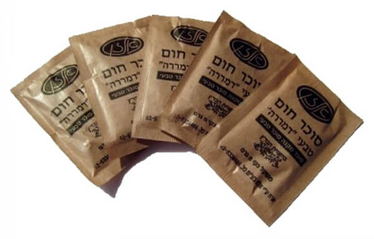 סוכר חום מנות 1000 יחידות